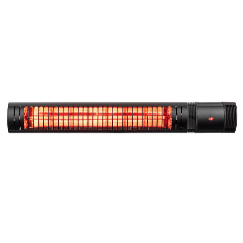 sfeervolle Eurom Golden 1500 Slim terrasverwarmer of heater met 1500 Watt