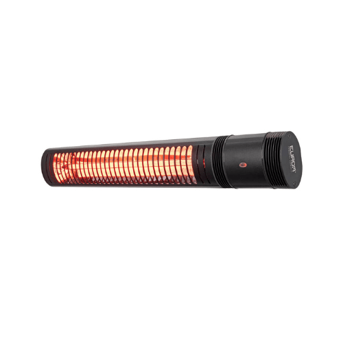 infrarood licht van de gezellige Eurom Golden 1500 Slim terrasverwarmer of heater
