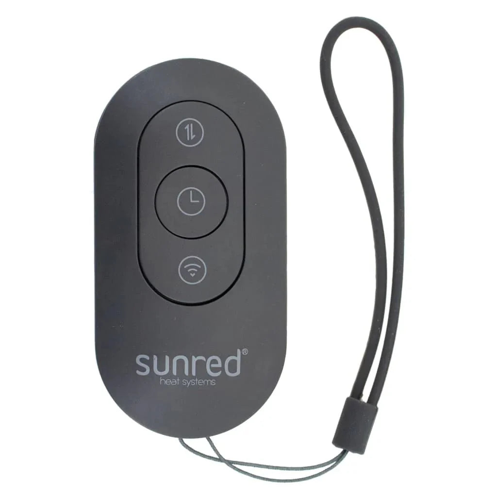 handige afstandsbediening van de Sunred Moderna Artix Ultra Smart hangende Heater