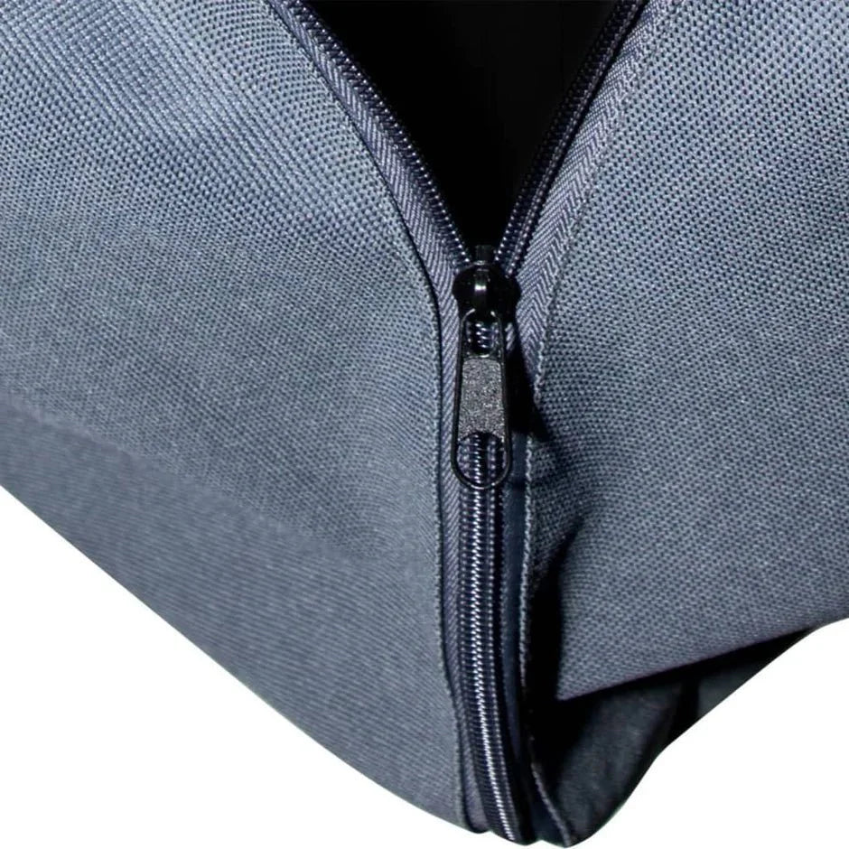 Rits van de Grijze Sunred Hoes Voor Hangende Spica Square terrasverwarmer van slijtvast polyester