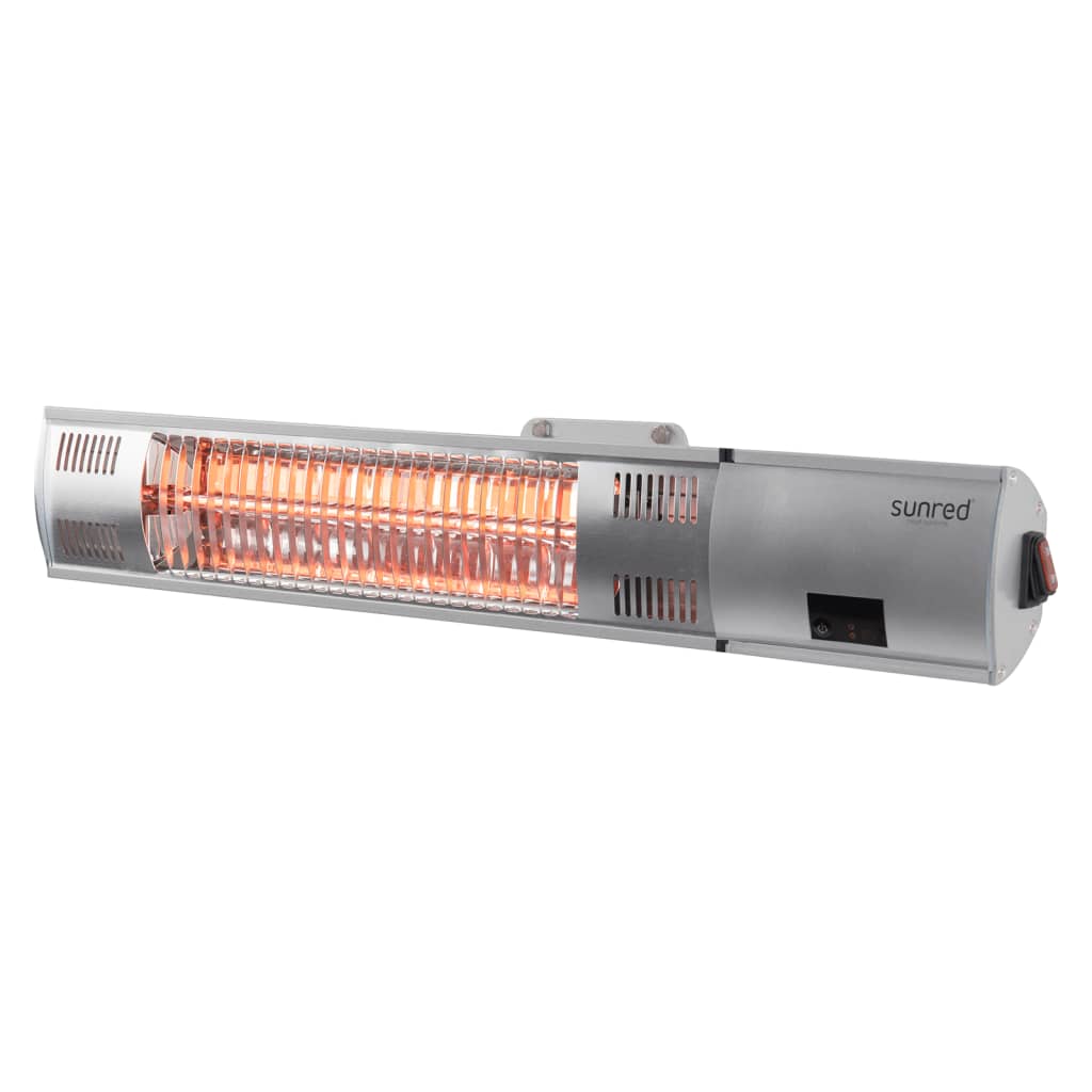 Sunred rose gold zilveren Royal Diamond wand terrasverwarmer of heater met 2000 Watt