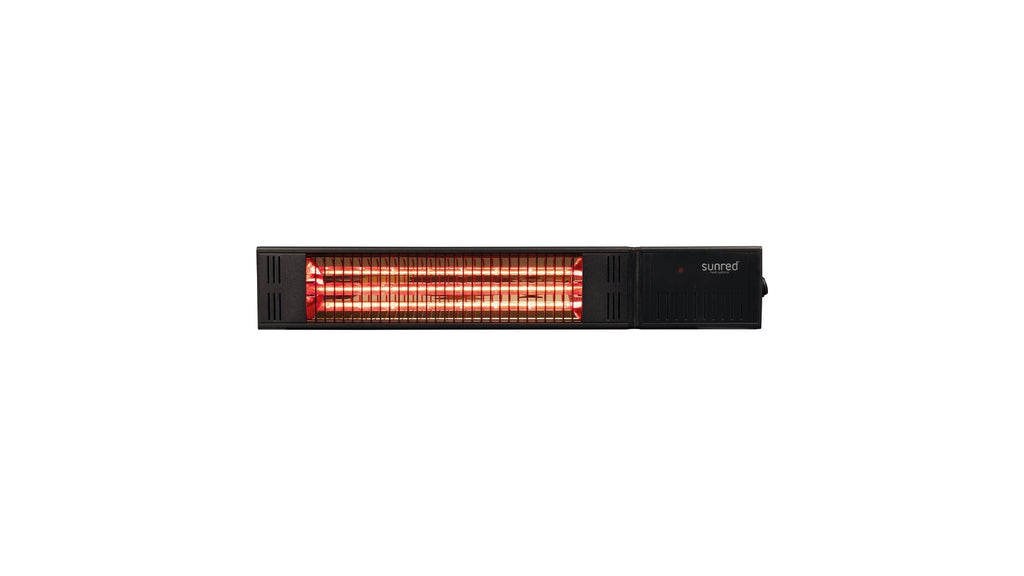 Sunred Terrasverwarmer met infrarood licht met 1500 watt voor gezellige overkapping