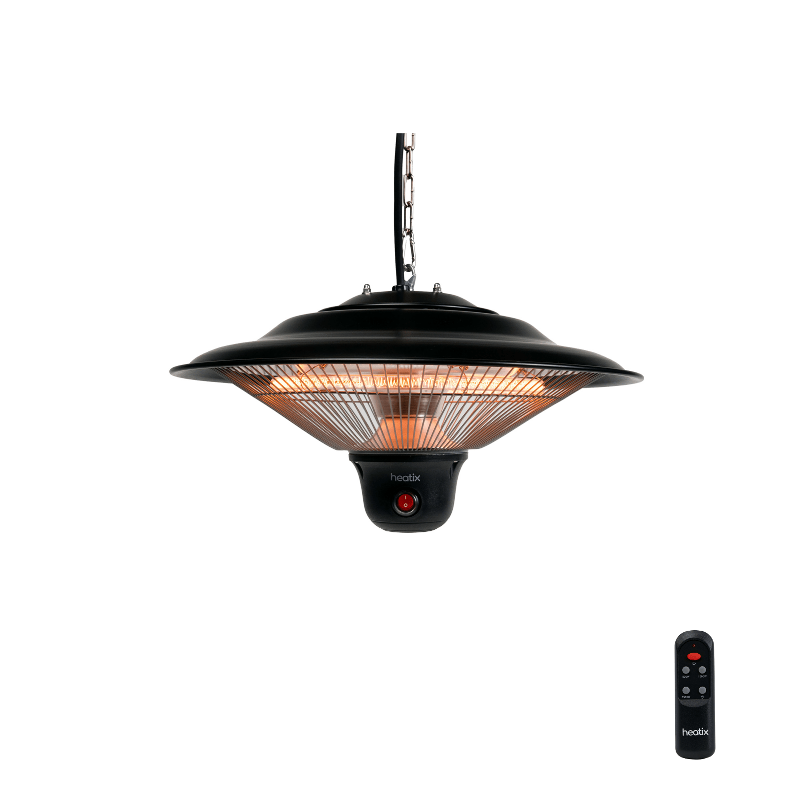 Hangende Heater 1500W - Heatix Terrasverwarmer