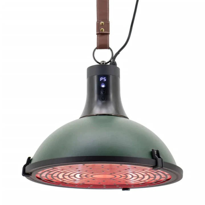 kap van de Sunred roségoud groene Indus Ultra Jade Smart Heater met 2100 Watt