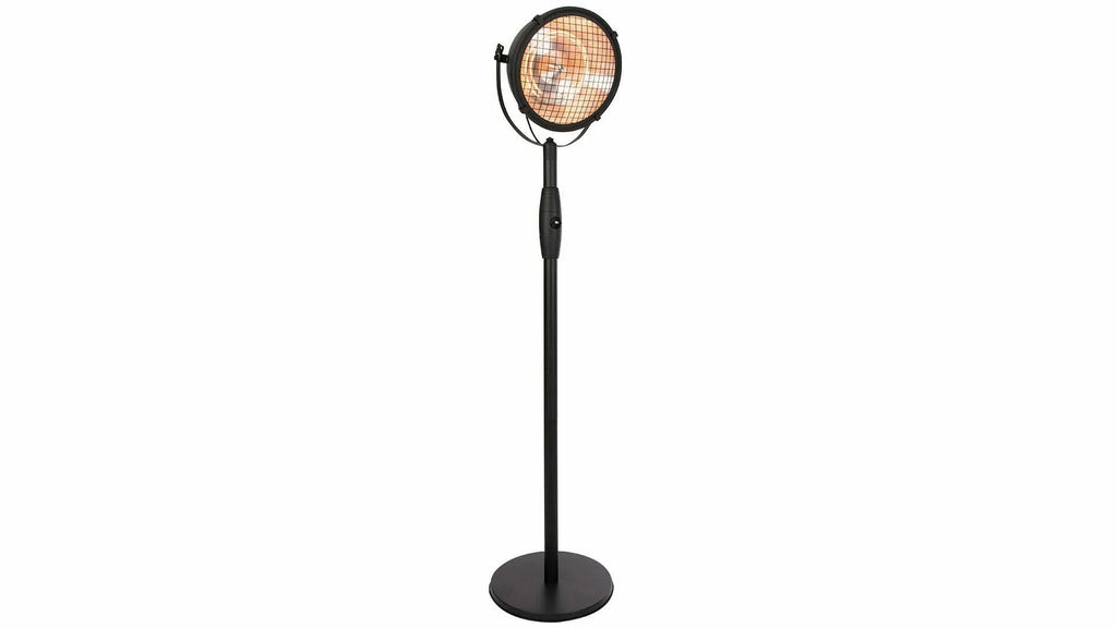 Sunred Indus Bright staande zwarte heater met 2100 Watt 