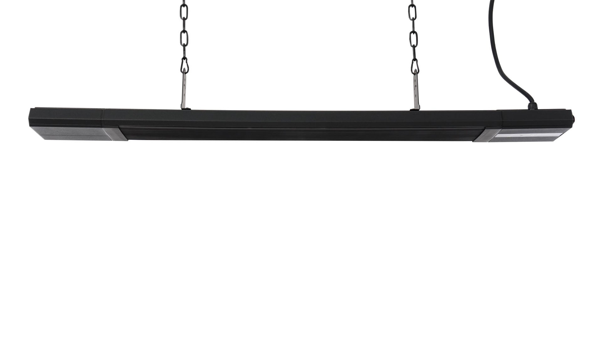 hangende Sunred Nero zwarte heater met 2400 Watt en afstandsbediening 