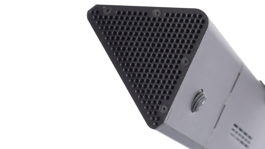 zijkant van de Sunred Proglax Gastro SMART staande heater met 2000 Watt