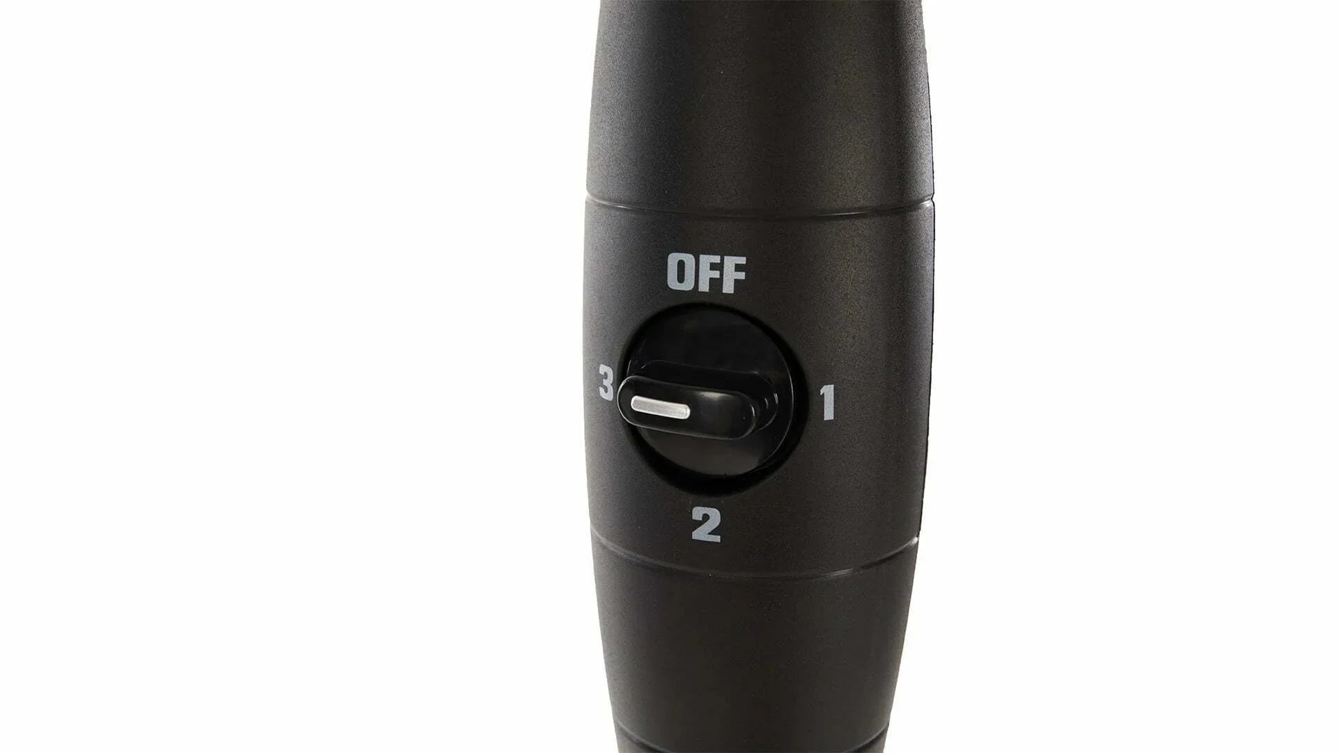 Aan/uit knop van Staande Sunred Retro Bright Zwarte heater met 2100 Watt