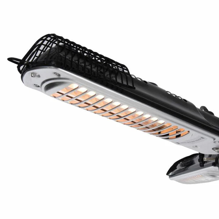 Infrarood licht van Zwarte en zilveren staande Sunred Parasolverwarming met Halogeen verwarming