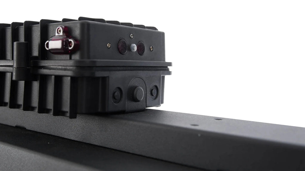 kap van de Sunred Vintage Dark hangende zwarte heater met 2500 Watt